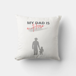 Cute Baby Bodysuit – Soft Cotton Infant T-Shirt Throw Pillow