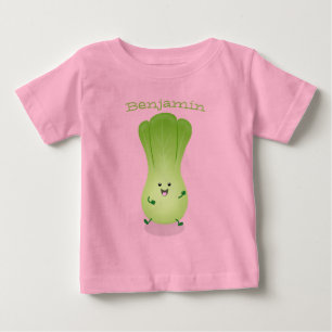 Cute baby bok choy cartoon illustration T-Shirt