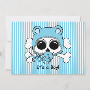 Cute Baby Boy Skull