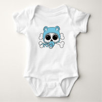 Cute Baby Boy Skull