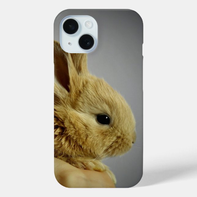 Cute Baby Bunny in Hand Case-Mate iPhone Case (Back)