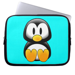 Cute Baby Cartoon Penguin Laptop Sleeve