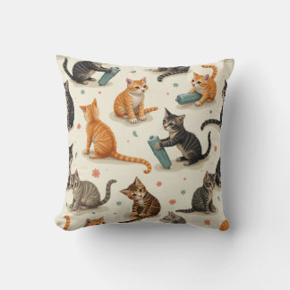 Cute baby cat pillow cushion