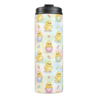 Cute Baby Chick Watercolor Easter