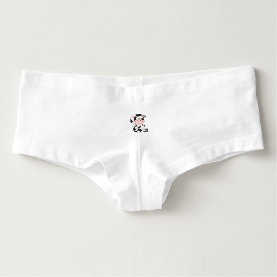Cute Baby Cow Cartoon Boyshorts