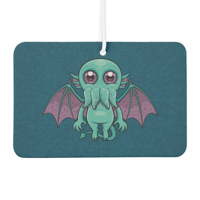 Cute Baby Cthulhu Monster Air Freshener (Front)