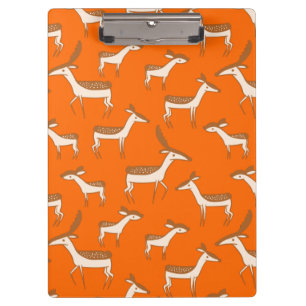 Cute Baby Deer and Family Clipboard