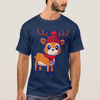 Cute Baby Deer Cartoon1 T-Shirt