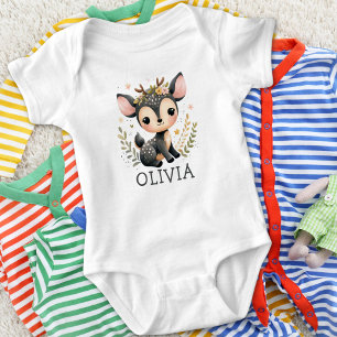 Cute Baby Deer Personalized Bodysuit