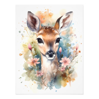 Cute Baby Deer Photo Print