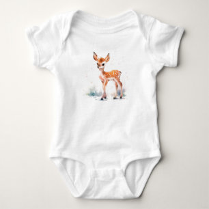 Cute Baby Deer, Sweet Baby Shower Gift, Bodysuit