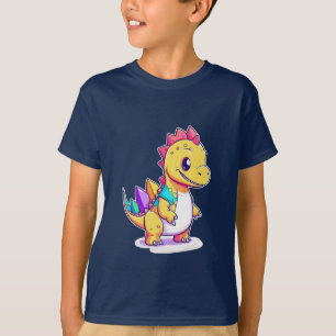 Cute Baby Dinosaur Design T-Shirt