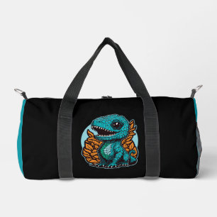 Cute Baby Dinosaur Duffle Bag