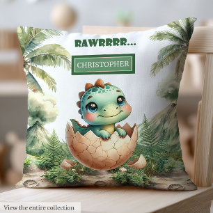 Cute Baby Dinosaur Personalized Baby Pillow Gift
