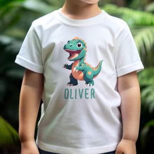 Cute Baby Dinosaur Personalized T-Shirt