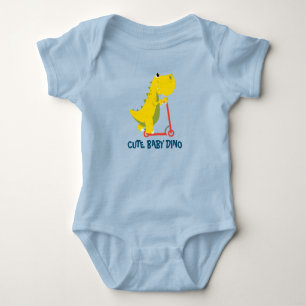 Cute BABY dinosaur Scooter Toy Bodysuit