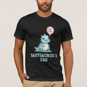 Cute Baby Dinosaurs BABYSAURUS Birthday T-Shirt