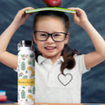 Cute Baby Dinosaurs Custom Kids' Water Bottle<br><div class="desc">Introducing the "Cute Baby Dinosaurs Custom Kids' Water Bottle, " the perfect hydration companion for young dino enthusiasts and aspiring paleontologists! This adorable water bottle features a delightful array of hand-drawn baby dinosaurs, each with its own charming expression and vibrant colours. The playful illustrations create an engaging and fun design...</div>