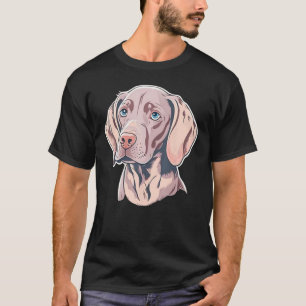 Cute baby dog Weimaraner Puppy T-Shirt