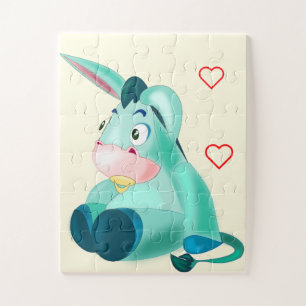 Cute Baby Donkey Jigsaw Puzzle