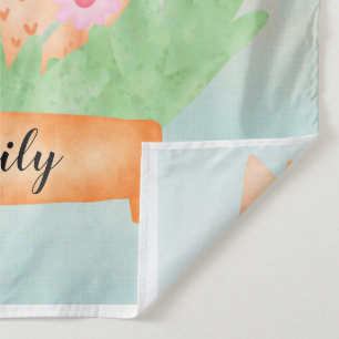Cute Baby Dragon Watercolour Tapestry