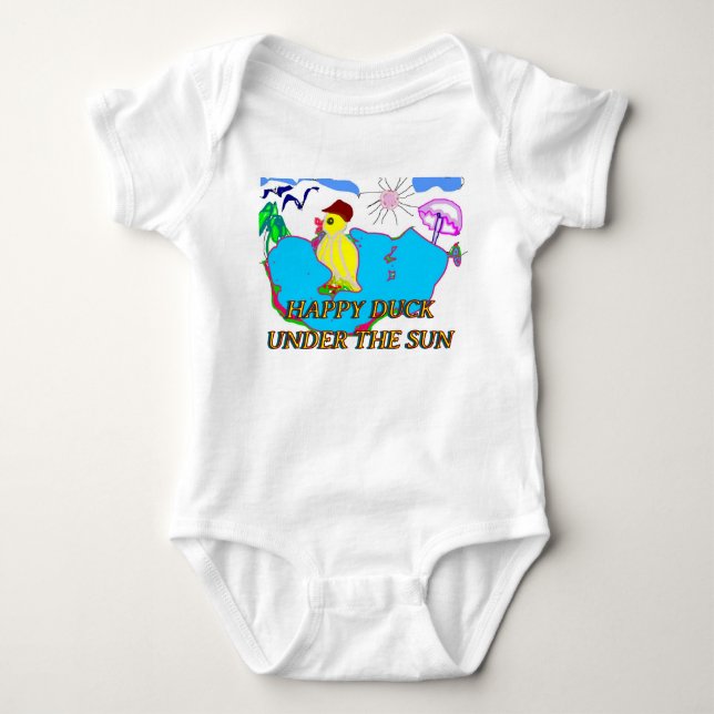 Cute Baby Duck Bodysuit (Front)