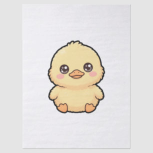 Cute Baby Duck Chick Tissue Paper