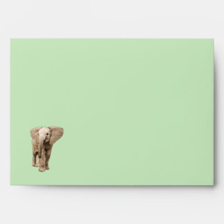 Cute Baby Elephant Envelopes