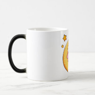 Cute baby elephant magic mug