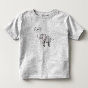 Cute baby elephant toddler t-shirt