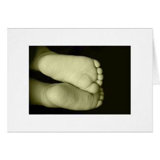 Cute Baby Feet  Unisex Yellow Baby