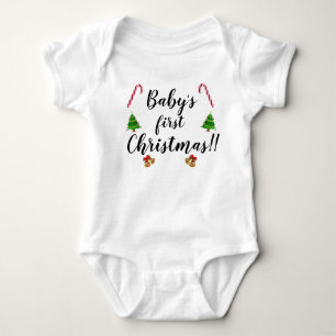 Cute Baby First Christmas Shirt