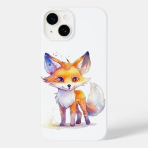 Cute Baby Fox iPhone 14 Coque