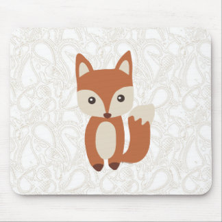 Cute Baby Fox Mouse Pad