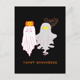 Cute Baby Ghosts Halloween Holiday Postcard