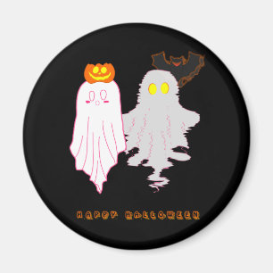 Cute Baby Ghosts Halloween Magnet