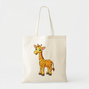 Cute Baby Giraffe Cartoon-35281 Tote Bag