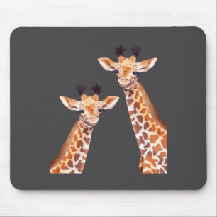 Cute Baby Giraffe  Mouse Pad