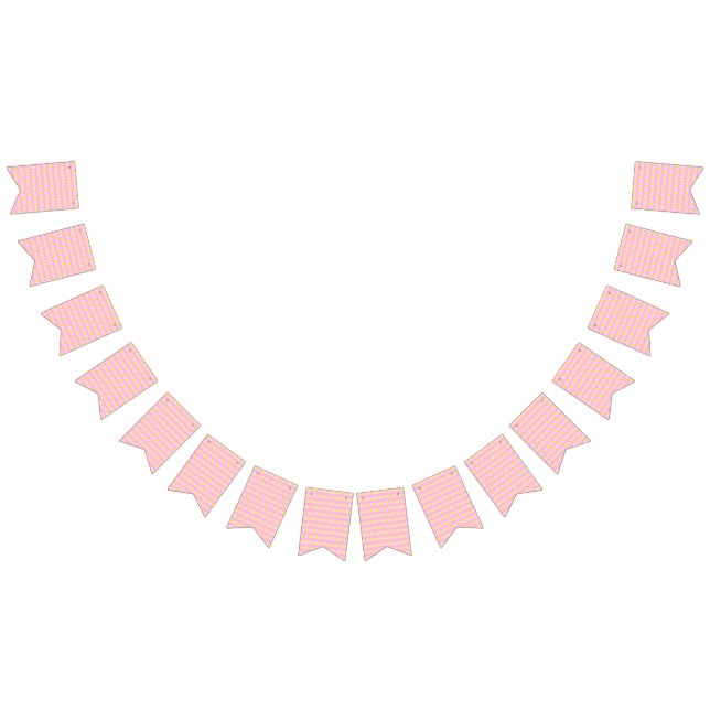 Cute Baby Girl Bunting Flags (All)