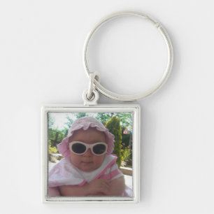 Cute Baby Girl Keychain