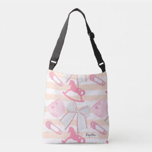 Cute Baby Girl Pattern Crossbody Bag