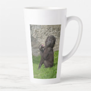 Cute Baby Gorilla Coffee Latte Mug