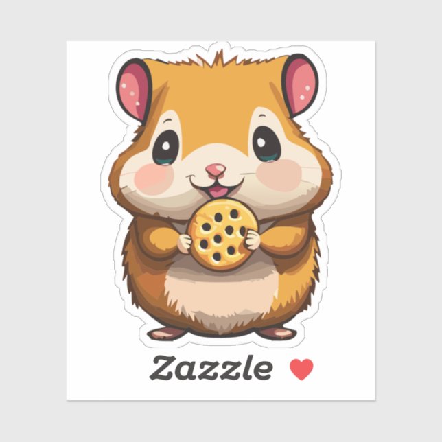 Cute Baby Hamster Cartoon Charactor (Sheet)