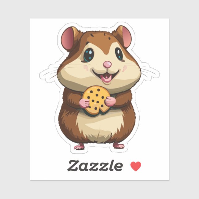 Cute Baby Hamster Cartoon Charactor (Sheet)