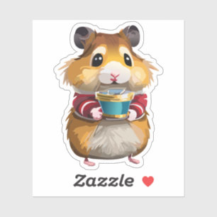Cute Baby Hamster Cartoon Charactor