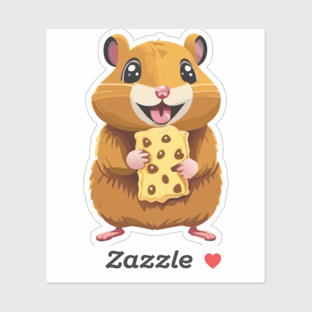 Cute Baby Hamster Cartoon Charactor (Sheet)