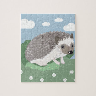 Cute Baby Hedgehog Jigsaw Puzzle