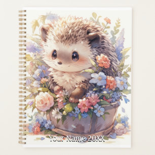 Cute Baby Hedgehog Planner