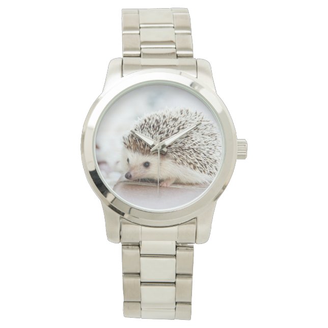Cute Baby Hedgehog Wrist Watch (Front)