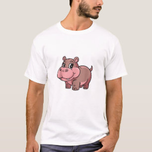 Cute Baby Hippo Moo Deng Tank Top_1